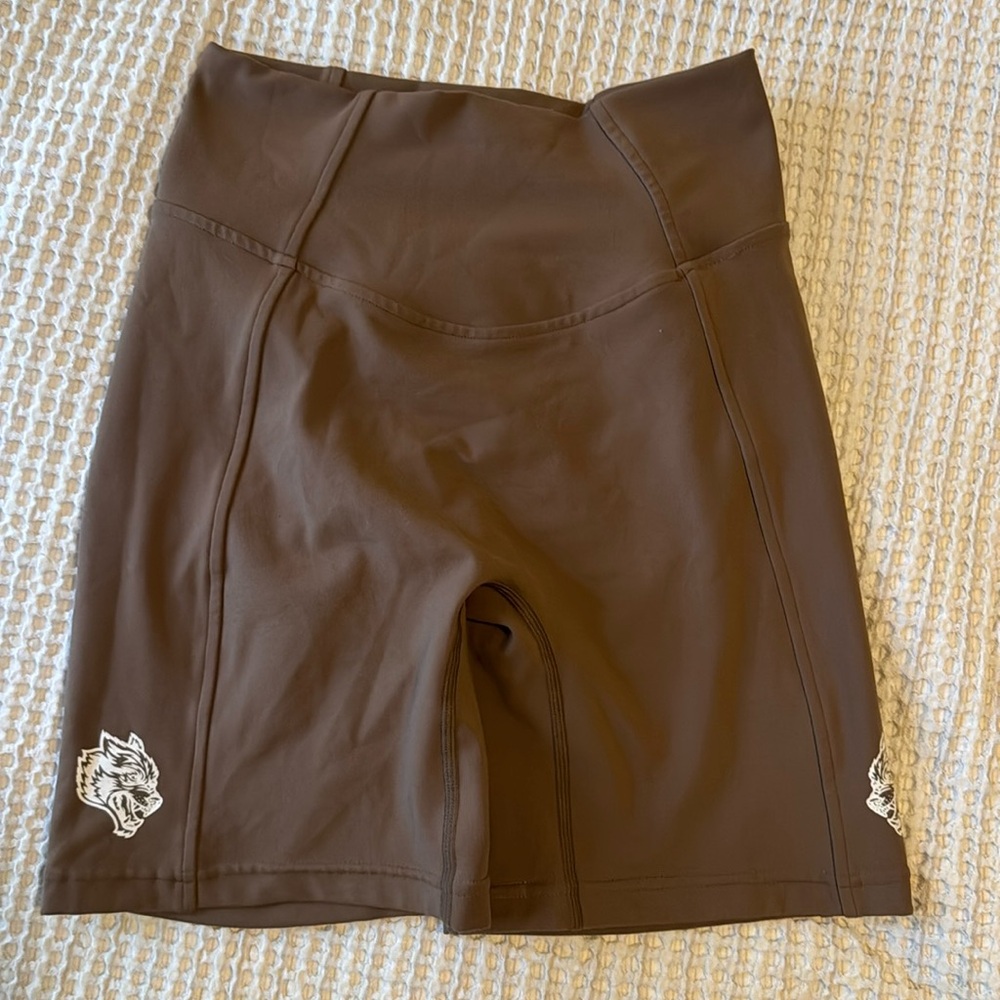 DarcSport Brown Scrunch Shorts